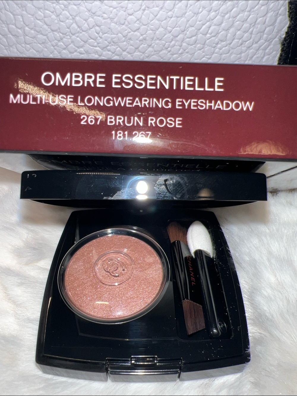 CHANEL Ombre Essentielle Eyeshadow - Brun Rose - Rouge Noir Limited Edition